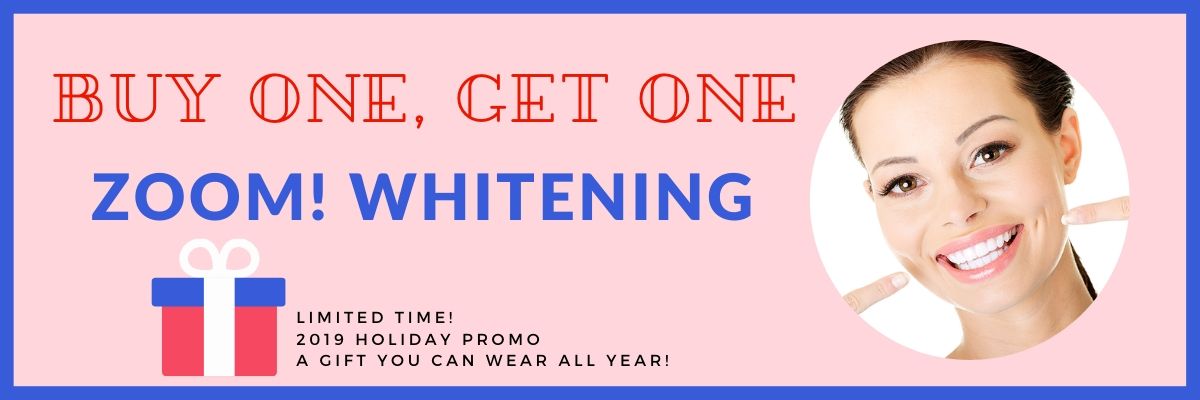 Zoom! Teeth Whitening Free Holiday Promotion